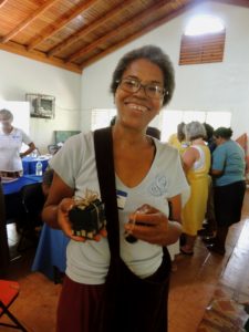 A local Jamaican women from my little town, enjoying a soap making class at the Treasure Beach Women's Center in Jamaica. 