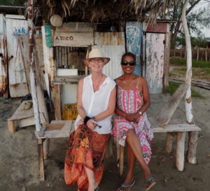 My Little Town, Treasure Beach, Jamaica, has so much to offer both tourists and expats alike. This is a good friend and expat enjoying a sunset on the beach with me. 