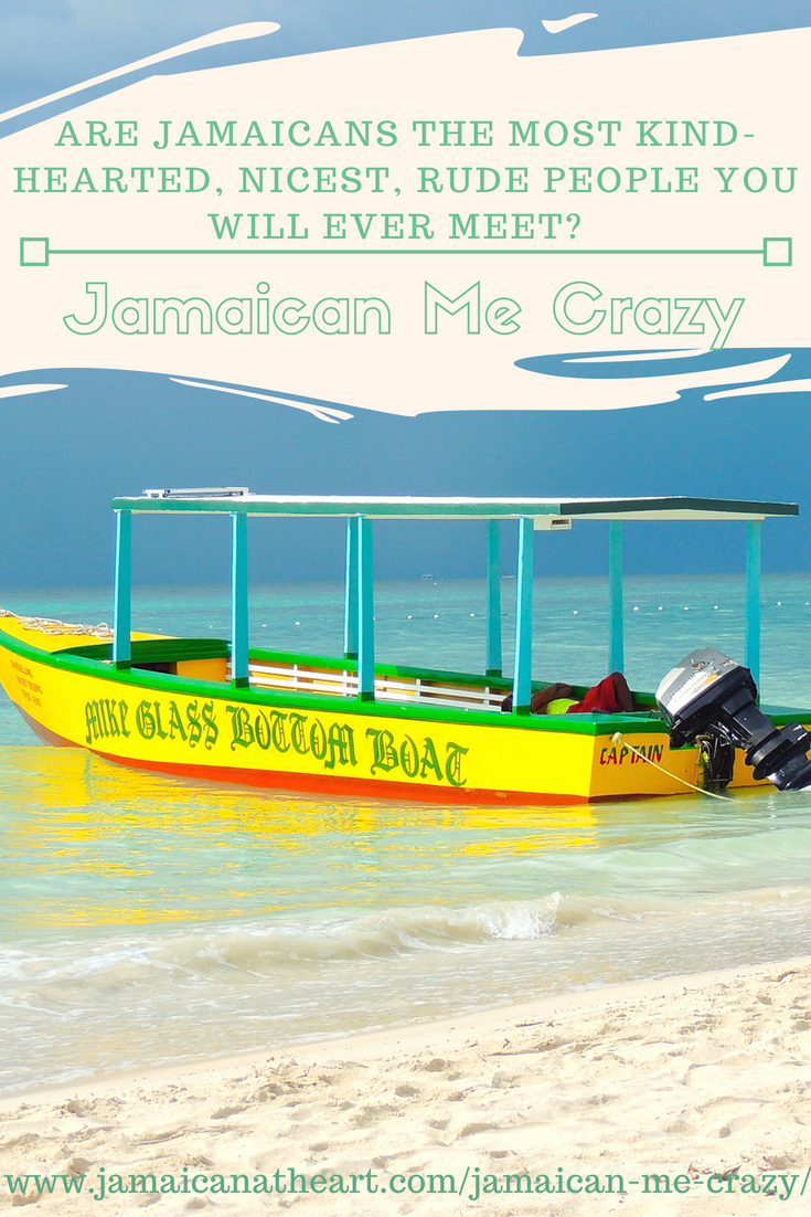 A lone glass bottom boat in Negril, Jamaica. The snorkeling is great. Try it on your next vacation.